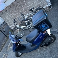 原付きバイク用キャリアBOXの画像