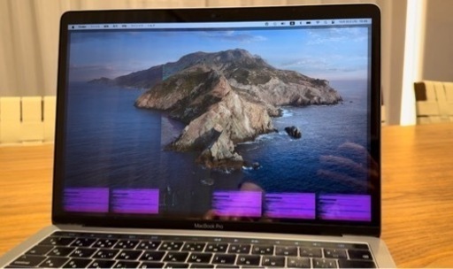 【Mac】MacBook pro 2019 13.3インチ Core i5