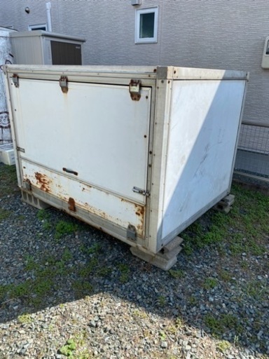 軽トラ　荷台　三方開き　物置　コンテナ
