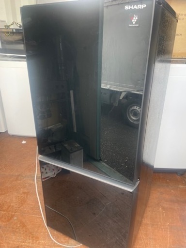 SHARP どっちもドア　2020年　美品　近くの方無料で配達します