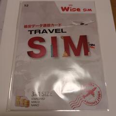 海外用SIM×2の画像