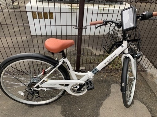 今年9月購入　変速付き折りたたみ自転車
