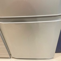 予約済　12月お渡し　三菱電機　MITSUBISHI 2ドア冷蔵庫　ライトグレー　一人暮らし　右開き　655の画像