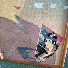 パズル　額　鶴田一郎　の画像