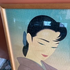 パズル　額　鶴田一郎　の画像
