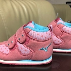 値下げ！「新品・未使用」ミズノベビーシューズ12.5センチの画像