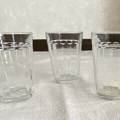 無印良品　ソーダガラスタンブラー　ガラスコップ　3個セットの画像