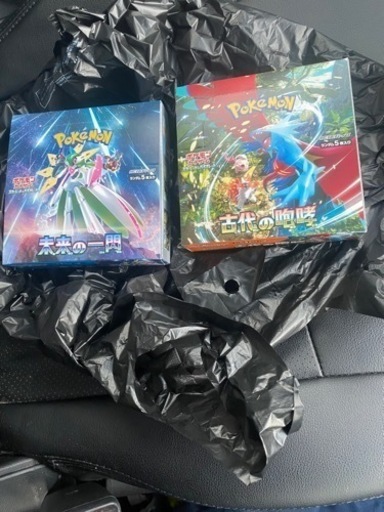 ポケモンカード　未来の一閃　古代の咆哮　各1box