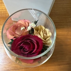 箱付き  ドライフラワー インテリアの画像