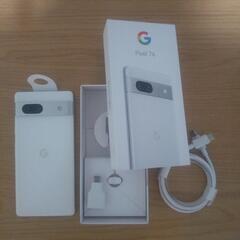 【10/31まで】Google Pixel7a スノー白 128GB　新品未使用 　SIMフリー【値下げしました】　の画像