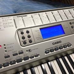 CASIO電子キーボード（説明書・専用ケース付き）