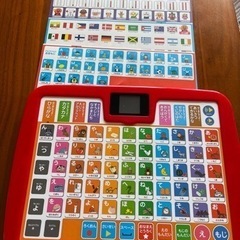 ひらがな　カタカナ　英語　数字　
アンパンマンキッズタブレット