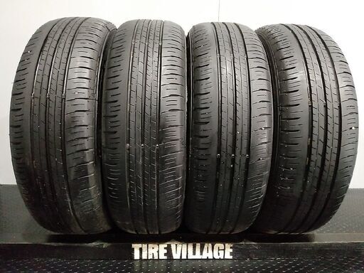 DUNLOP ENASAVE EC300+ 185/60R15 15インチ 夏タイヤ 4本 22～23年製 バリ溝 カローラアクシオ フィット ヴィッツ 等　(MTB377)