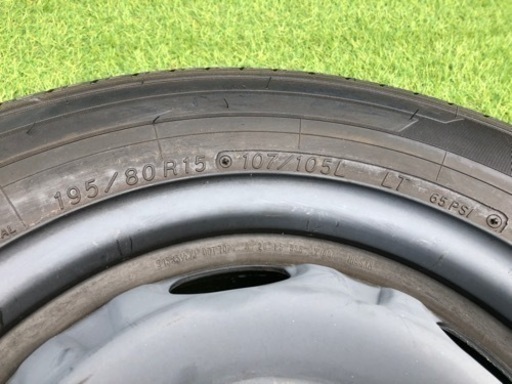 キャラバンNV350ヨコハマJOBRY52195/80R15純正4本直接引渡のみ