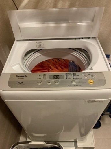 洗濯機 5kg 秋田市 パナソニック 2019年製