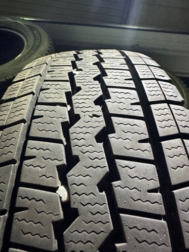 165R13 8PR スタッドレス ダンロップSV01 2021年製 4本