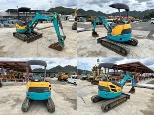 クボタKUBOTA☆U-20-3S☆2015年☆ゴムキャッター☆マルチレバー☆倍速