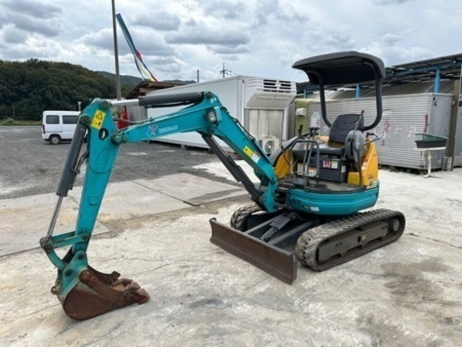 クボタKUBOTA★U-20-3S★2015年★ゴムキャッター★マルチレバー★倍速★2トンクラス★時間計：1266時間.