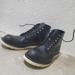 RED WING　irish setter 6 round
BLACK CHROME