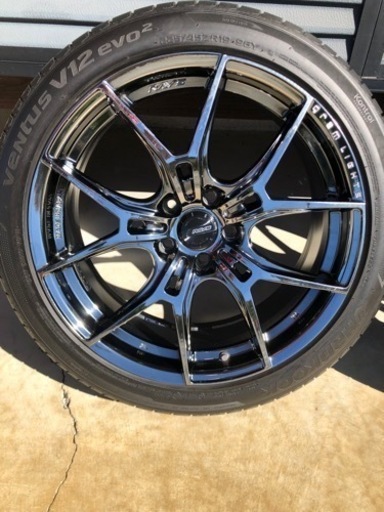 RAYS Gram Lights 57FXZ 19x8.0J 5/114.3 +45 SNJ RBC/マシニング
