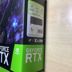 ★メーカー整備品！ほぼ新品！GALAKURO GAMING RTX3060 Ti  GG-RTX3060Ti-E8GB/DF/LHRの画像