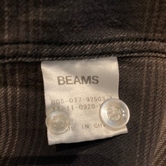 BEAMSシャツ　メンズの画像