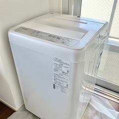 【使用期間1年、20年式】Panasonic 洗濯機　NA-F60B13