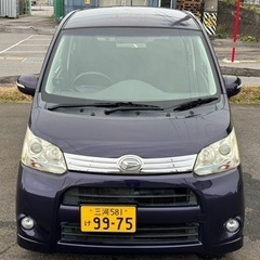 ⭐︎売約済⭐︎車検付き！すぐ乗って帰れます⭐︎H23年式ムーヴカスタム　SDナビ/フルセグTV スマートキーの画像