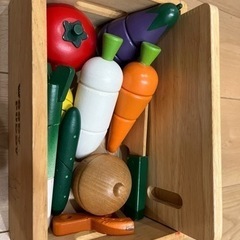 木製おままごとセットの画像