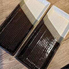 角和皿2枚セット