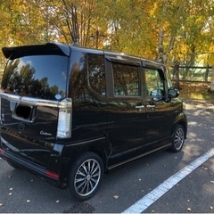 ホンダN-BOX Custom Ｇ・ターボLパッケージ！４ＷＤ！両側パワスラ！走行距離8万キロ！車検令和6年5月！の画像