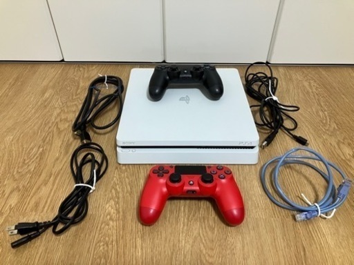 PS4 CUH-2100A 500GB ホワイト　値下げましたー！