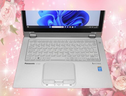 【安心・安全・3年間無料保証】レッツノート i5 爆走M.2(mSATA)SSD搭載 コンバーチブル 2in1 タッチパネル SSD256GB＆HDD500GB 薄型軽量 Webカメラ搭載 オフィス2021