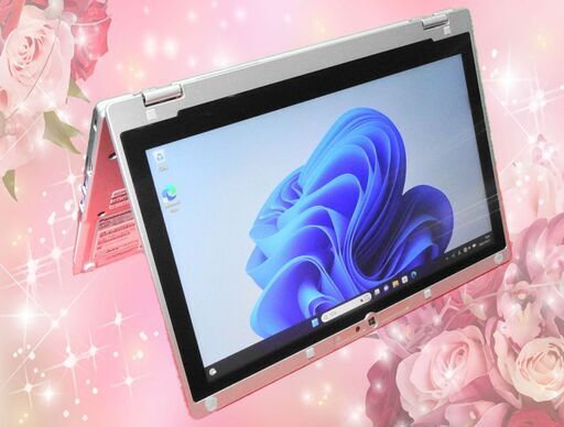 【安心・安全・3年間無料保証】レッツノート i5 爆走M.2(mSATA)SSD搭載 コンバーチブル 2in1 タッチパネル SSD256GB＆HDD500GB 薄型軽量 Webカメラ搭載 オフィス2021