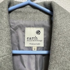 ロングコート earth music&ecologyの画像
