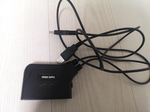 USBキーボード USBマウス用 パソコン切替器　400-SW032
