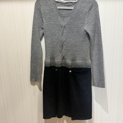 ニットワンピース　Mサイズ