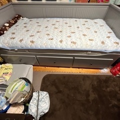 Amazon｜IKEA HEMNES デイベッドフレーム 引き出し3段付き
