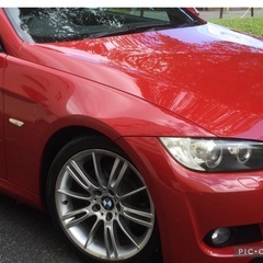 3日限定価格　BMW 3シリーズ　Mスポーツクーペ　320i  希少のRED の画像