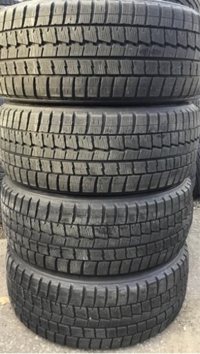 バリ溝 225/45R17 ダンロップ スタッドレスタイヤ 4本セット