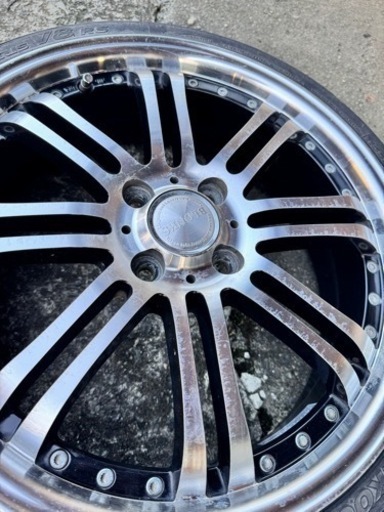 再出品　17インチ5.5j ホイールセット  