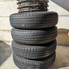 145/80R13  ホンダ　N-BOX  鉄ホイール、タイヤ
