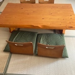 和室セット（机、椅子、敷畳）