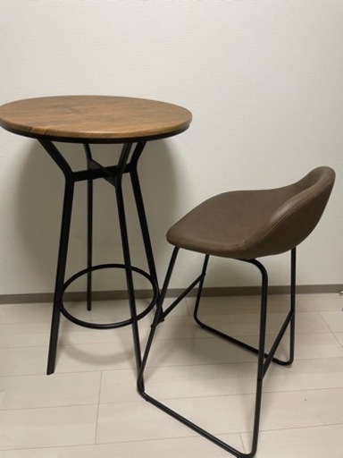 ハイテーブル(1030mm)&ハイチェア(915mm)