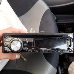 1dinオーディオ　usb aux cd 