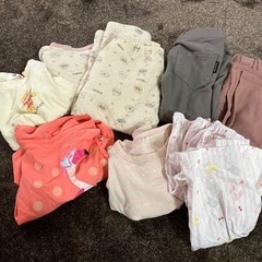【決まりました】女児100〜110 パジャマやズボン　長袖半袖