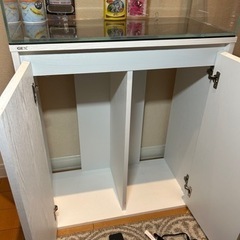 オールガラス水槽　水槽台　水槽用ヒーター　サーモスタットの画像