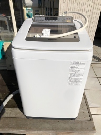 【取引決定】2015年製　Panasonic 全自動電気洗濯機 NA-FA80H2 8.0㎏