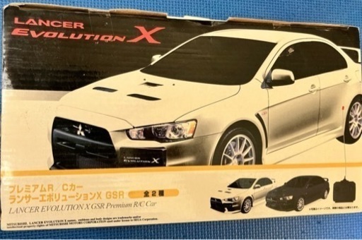 ランサーエボリューションX GSR 白 ラジコンカー