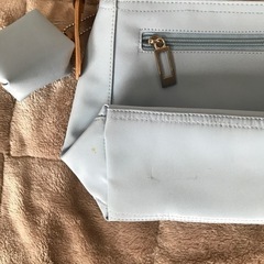 (お値下げ)2WAYバッグ　水色の画像